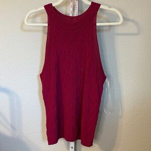 Adrienne Landau Quartz Carnelian Collection Knit‎ Tank Top Sleeveless